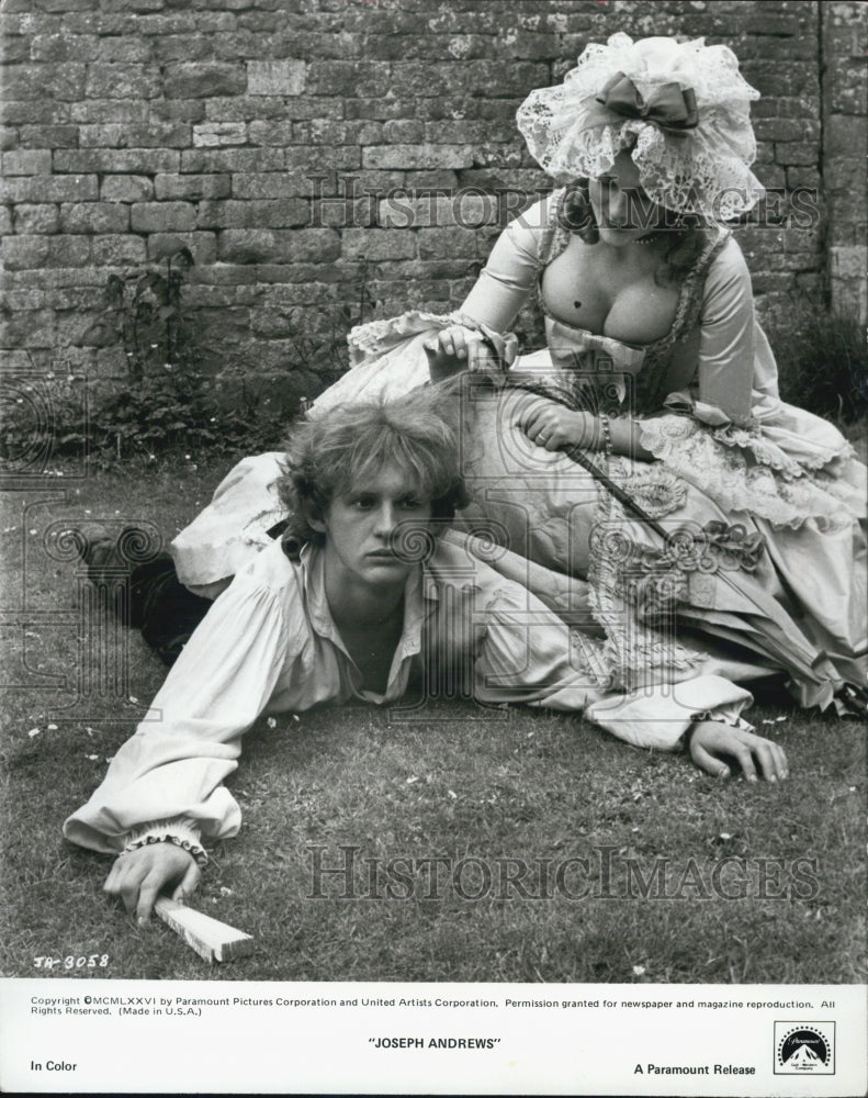 Press Photo English Actor Peter star in '"Joseph Andrew"film. - Historic Images