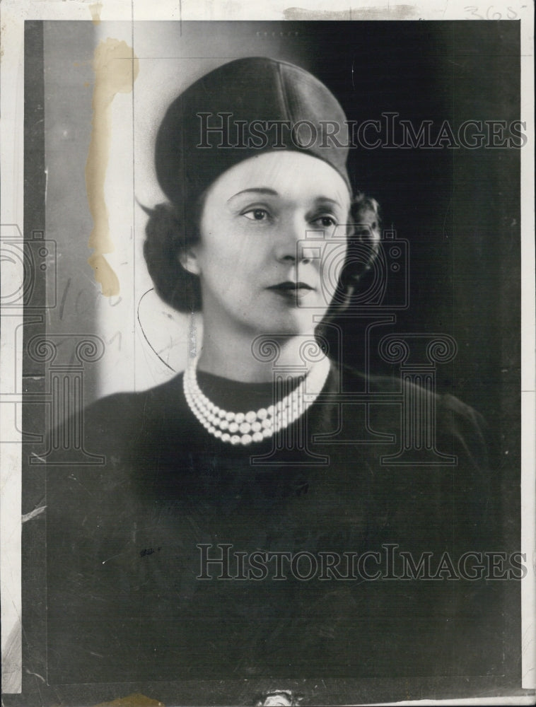 1940 Press Photo Mrs.Adelaide Whitman - Historic Images