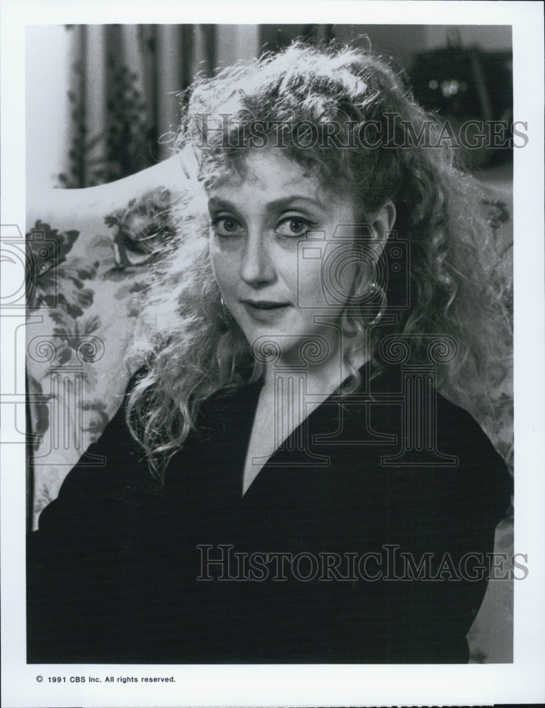 1991 Press Photo Carol Kane,American Actress star in &quot;Brooklyn Bridge&quot;. - Historic Images