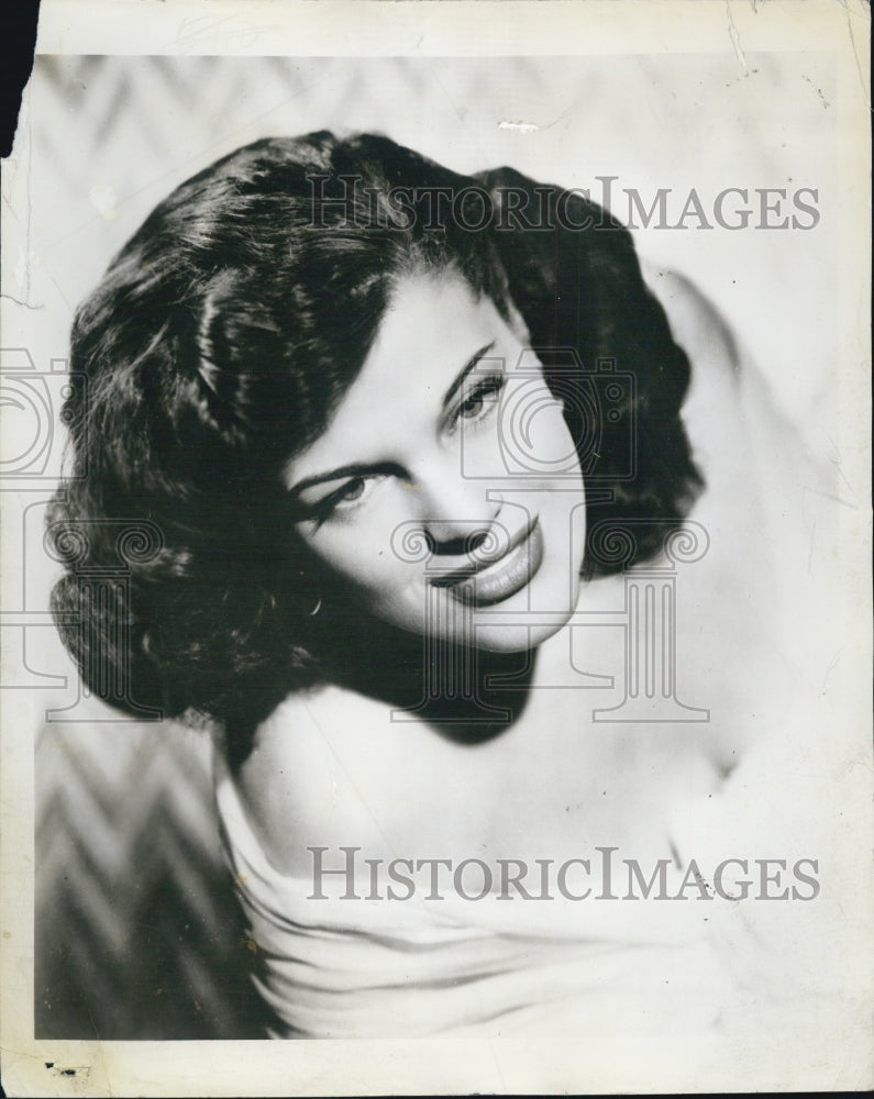 1951 Press Photo Comedienne,actress, KAye Ballard "Three to Make Ready" - Historic Images