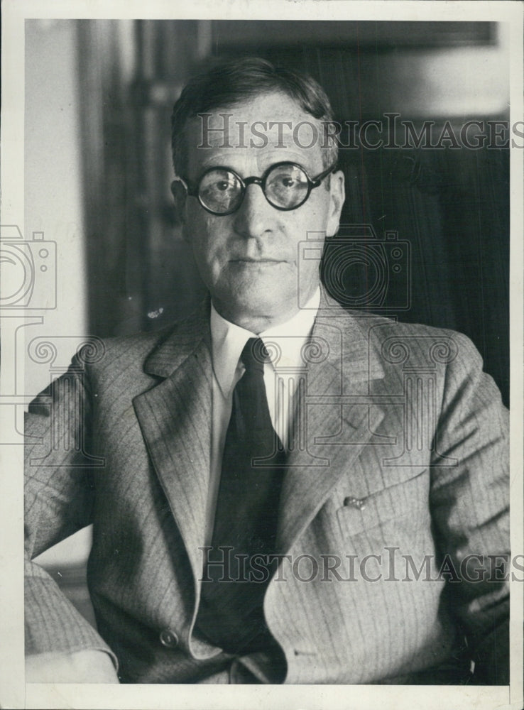 1930 Press Photo Newton D. Baker former U.S. Secretary of War, died of Pnurmonia - Historic Images