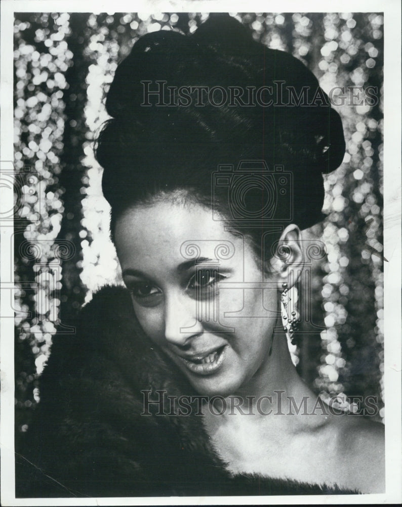 1972 Press Photo Actress,singer Cynthia Faria in &quot;Gypsy&quot; - Historic Images