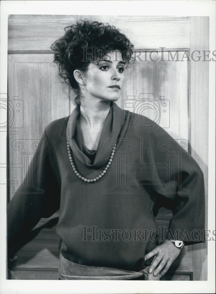 Press Photo Annie Potts American film and television actress. - Historic Images