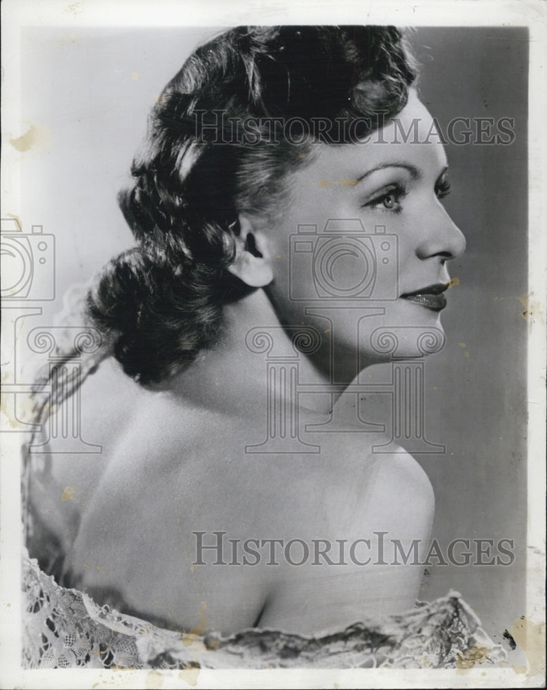 1949 Press Photo Dancer Jane Pickens Stars In Regina - Historic Images