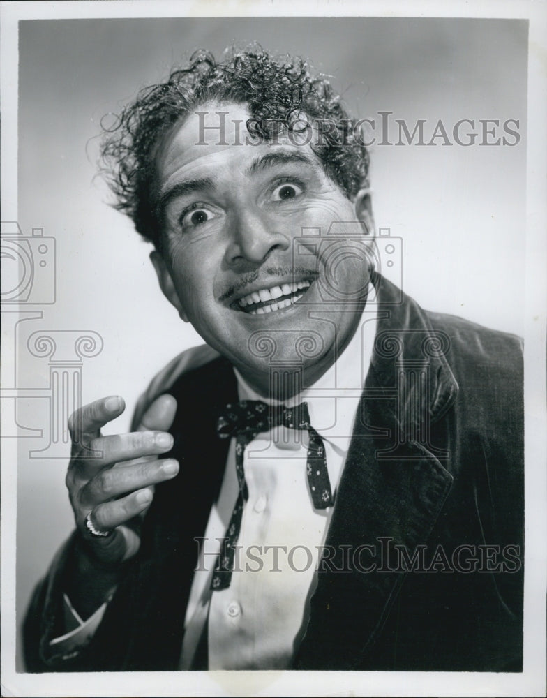 1952 Press Photo Actor J Carrol Naish in &quot;Life with Luigi&quot; - Historic Images