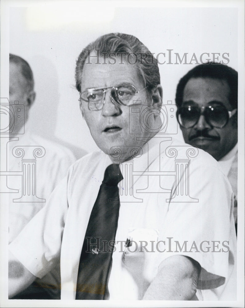 1981 Press Photo AFL-CIO Michigan William Marshall - Historic Images