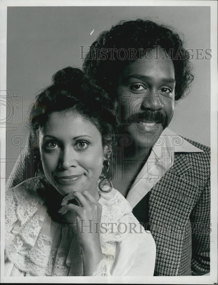 1978 Press Photo Actress Denise Nichols &amp; Demond Wilson In &quot;Baby Come Back&quot; - Historic Images