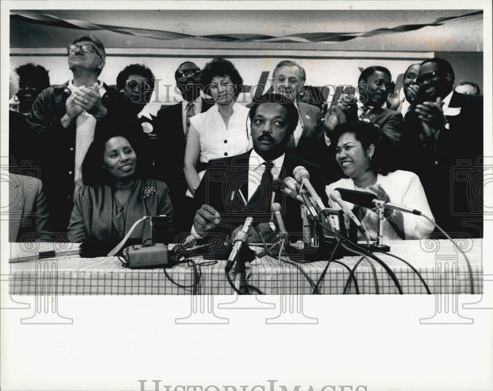 Press Photo Jesse Jackson - Historic Images