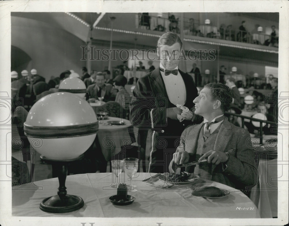 1928 Press Photo Sammy Cohen and Ned McNamara in "Why Sailors Go Wrong" - Historic Images