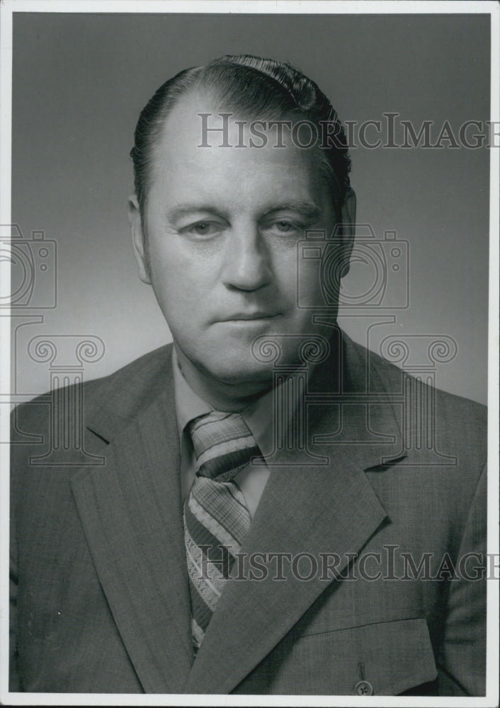 1972 Press Photo William Marshall AFL-CIO - Historic Images