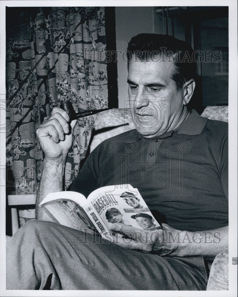 1966 Press Photo Frank Skaff Manager Detroit Tigers - Historic Images