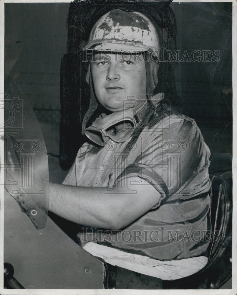 1939 Press Photo Bob King Waltham Whirlwind Racing for Title - Historic Images