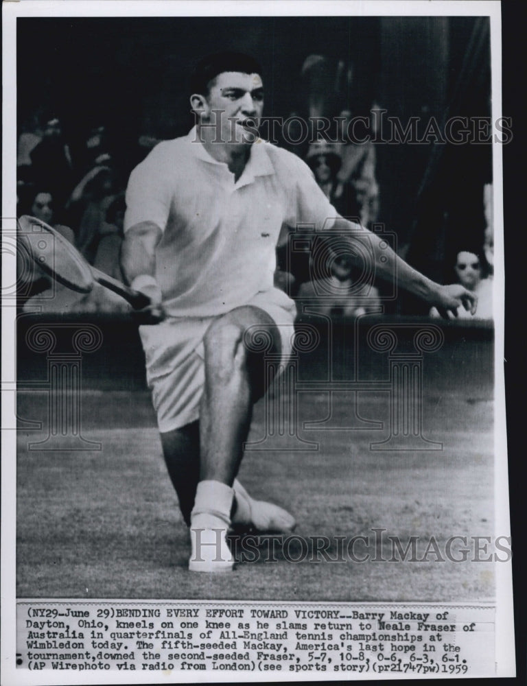 1959 Press Photo Barry MacKay - Historic Images