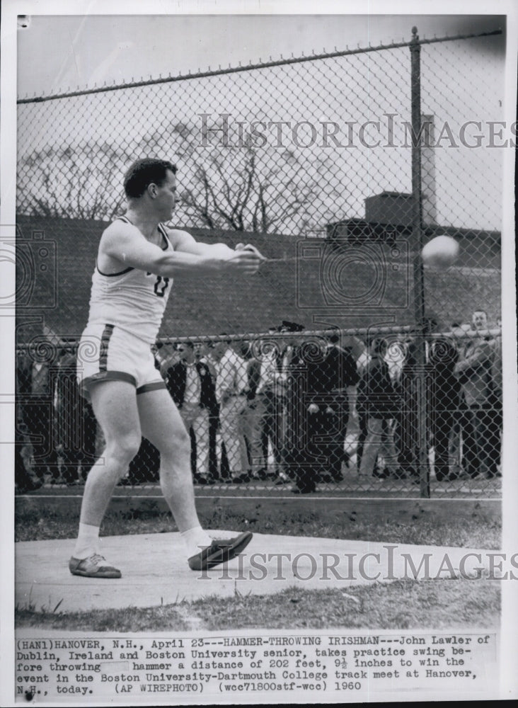 1960 Press Photo John Lawler - Historic Images