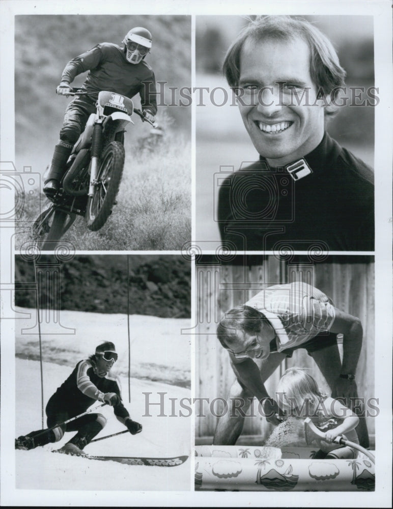 1983 Press Photo Steve Mahre US Olympic Alpine Ski Racer - Historic Images