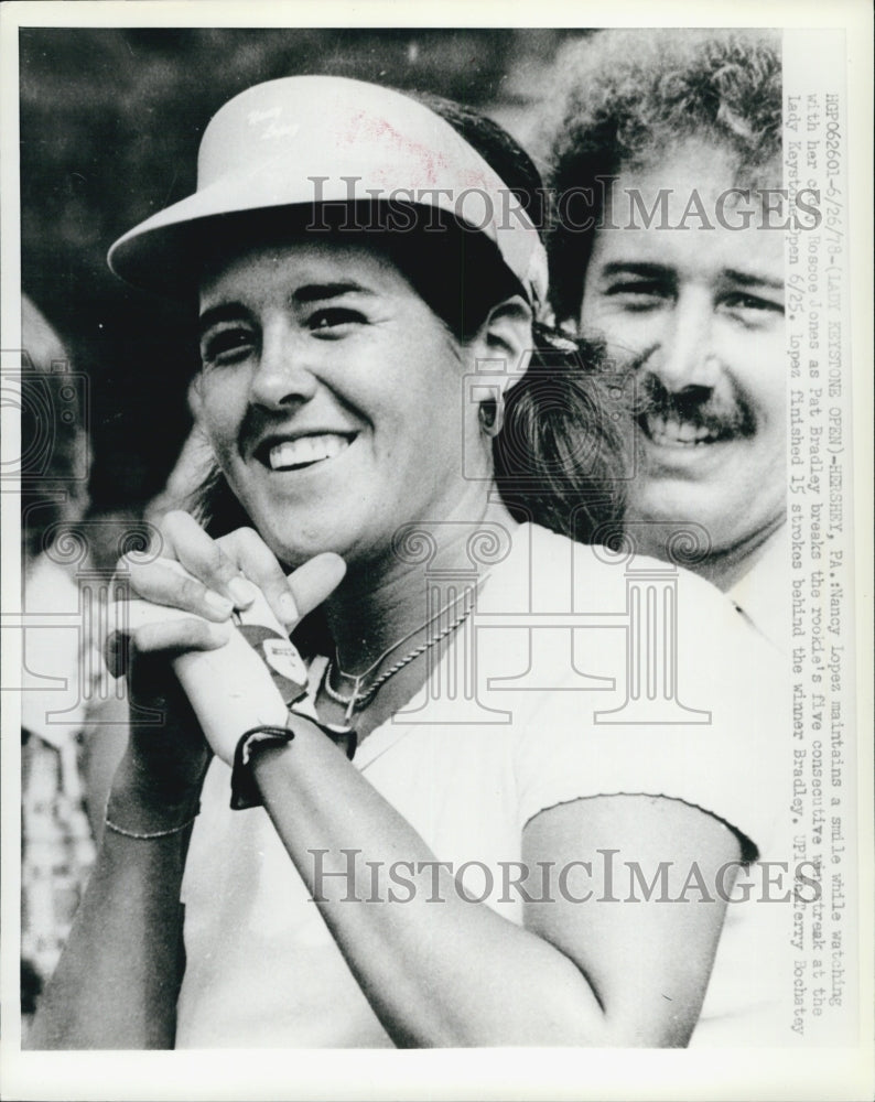 1978 Press Photo Nancy Lopez LPGA Golf Player - Historic Images