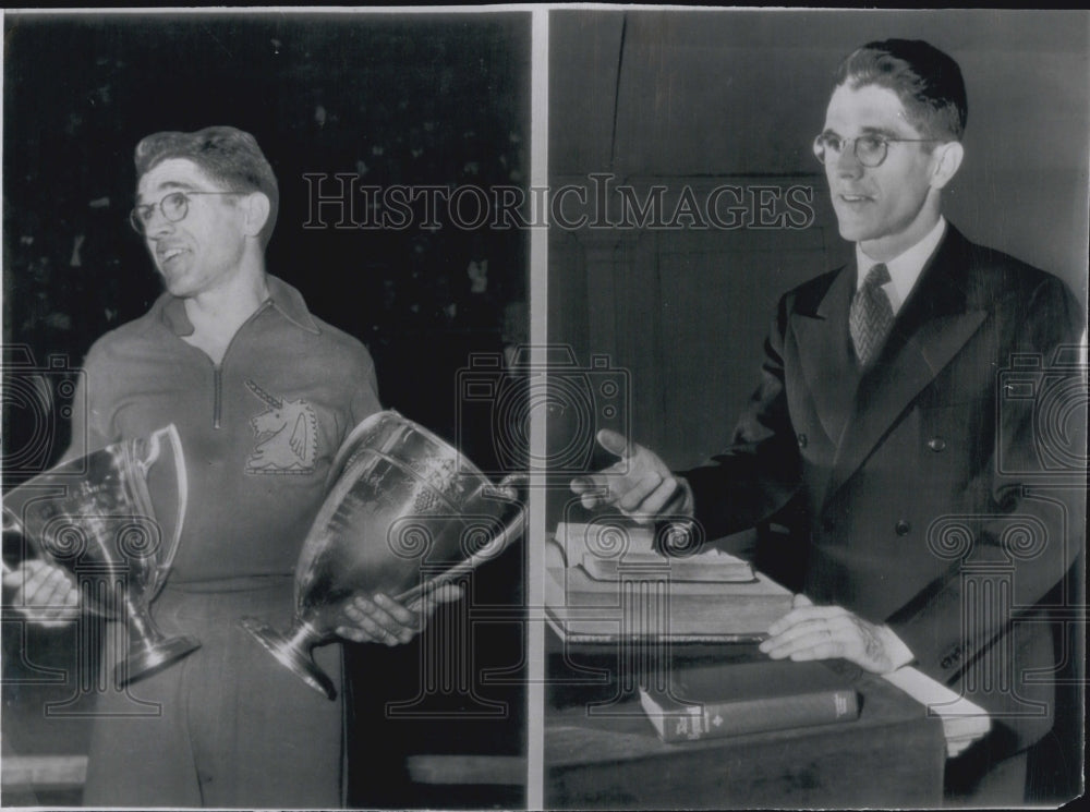 Press Photo Sid Dodds, Teacher - Historic Images