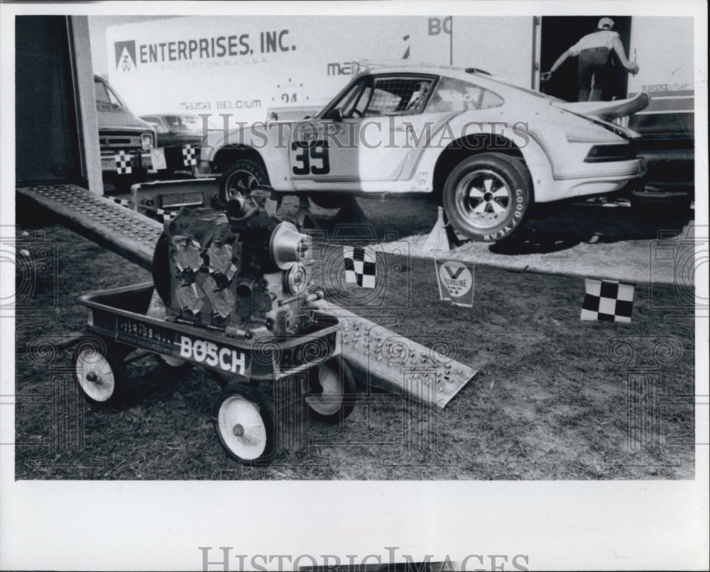 1981 Press Photo Auto Racing Sebring Florida - Historic Images