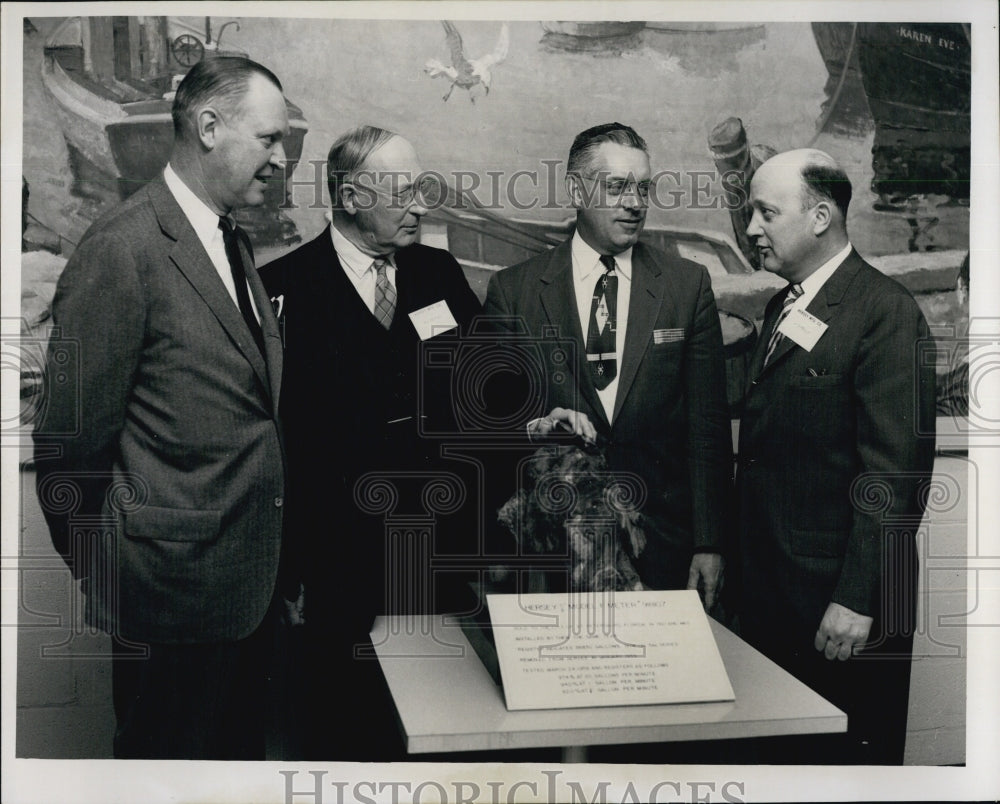 1959 Press Photo Francis & Walter Hersey Gordon Dillon John O'Reilly Businessmen - Historic Images
