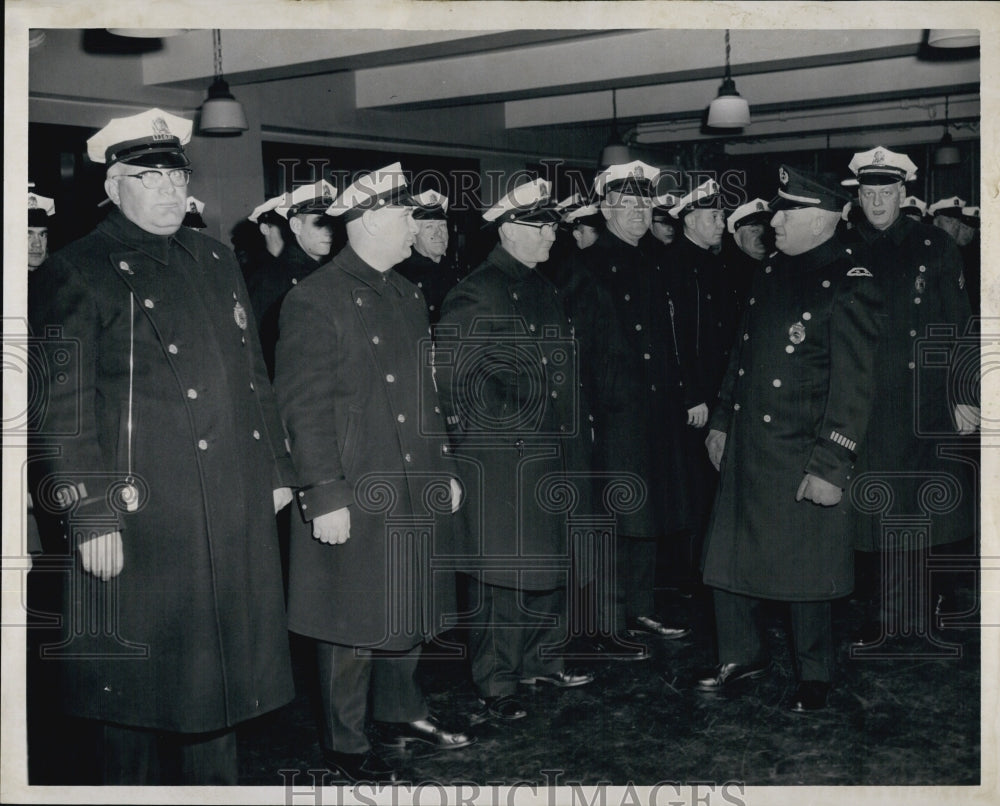 1957 Press Photo Andrew Markhard, Police Captain - Historic Images