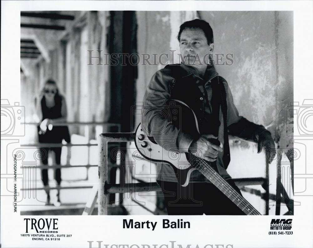 Press Photo Marty Balin, Singer - Historic Images