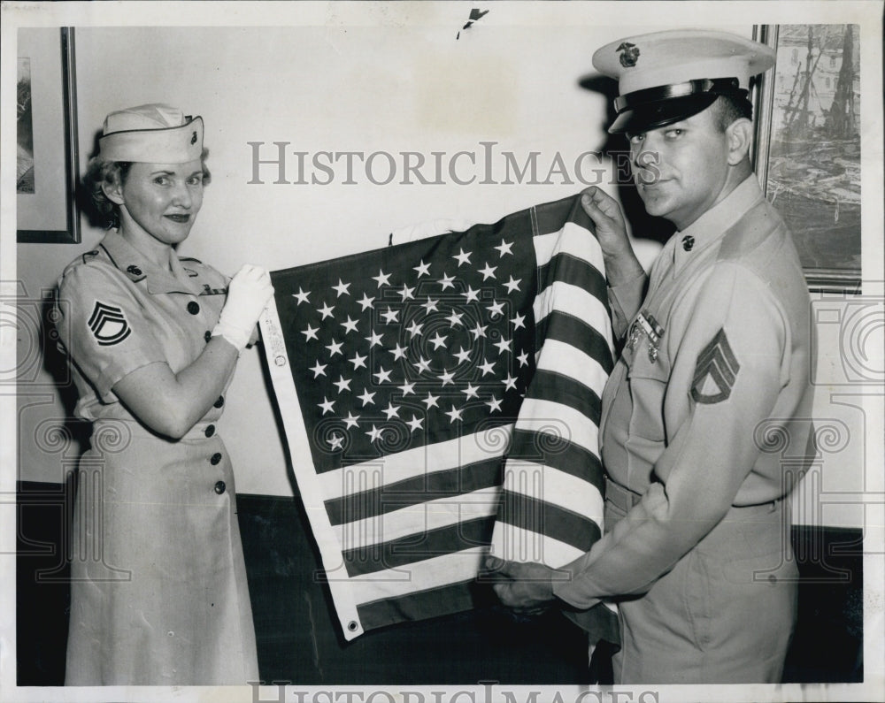 1960 Press Photo Marjorie Baker And Don Summerford - Historic Images