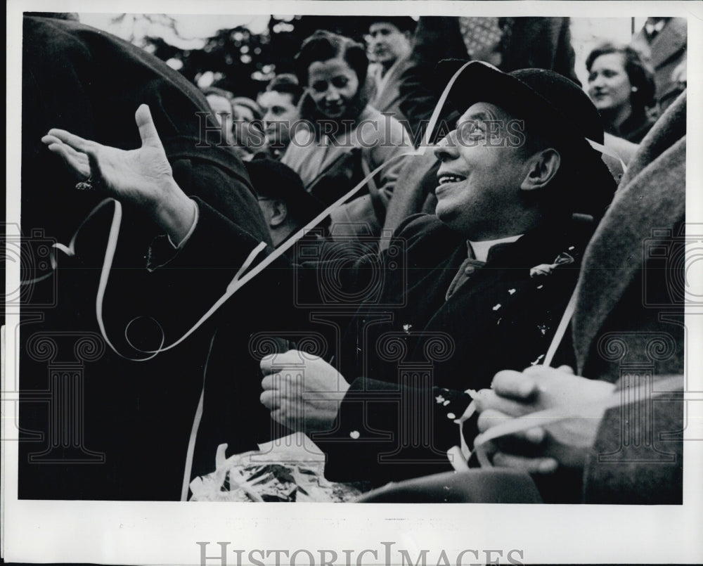 1956 Press Photo Giacomo Cardinal Lercaro - Historic Images