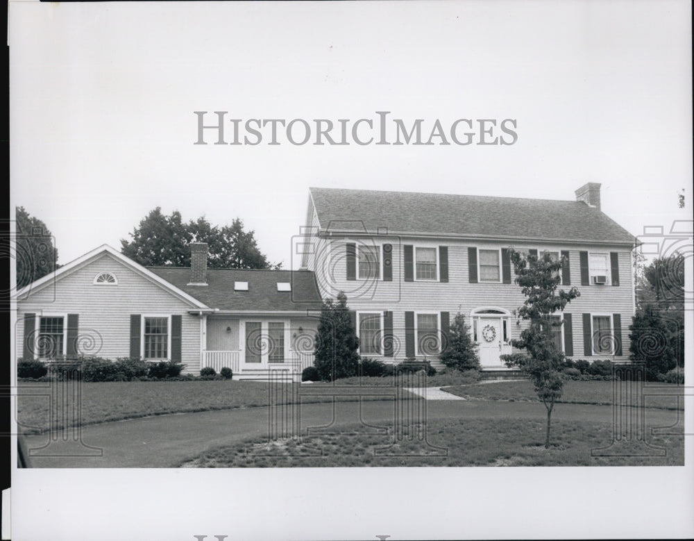 1991 Press Photo Clyde Slicker Home Brendel Murder Suspect Christopher Hightower - Historic Images