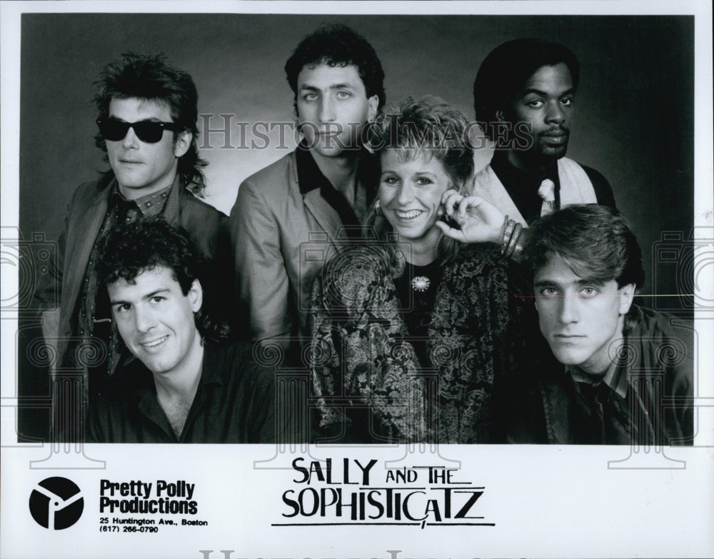 Press Photo Musical Group Sally and the Sophisticatz - Historic Images