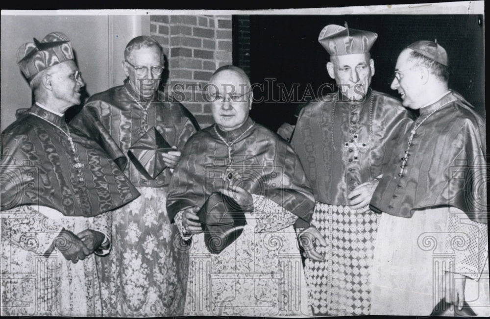 1961 Press Photo Richard Cardinal Cushing - Historic Images