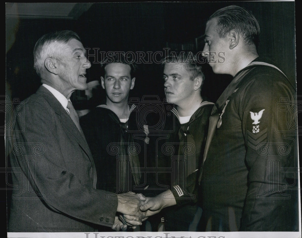 1952 Press Photo Senator Leverett Saltonstall - Historic Images