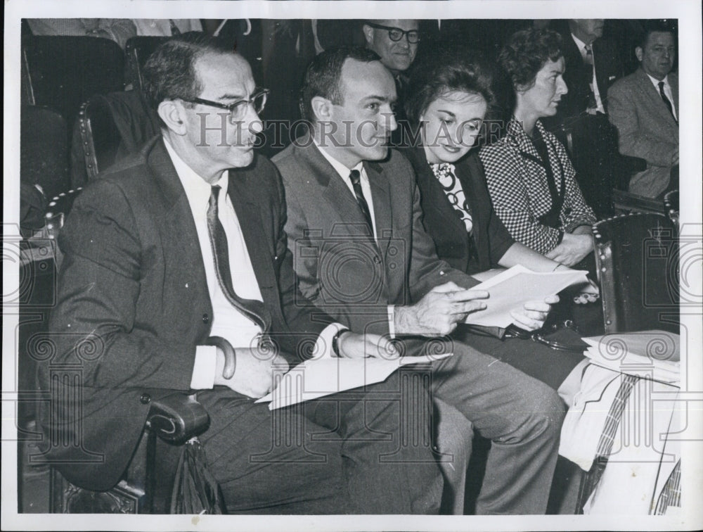 1964 Dr. Samuel Levy Dept. Of Public Health During Assembly Meeting - Historic Images