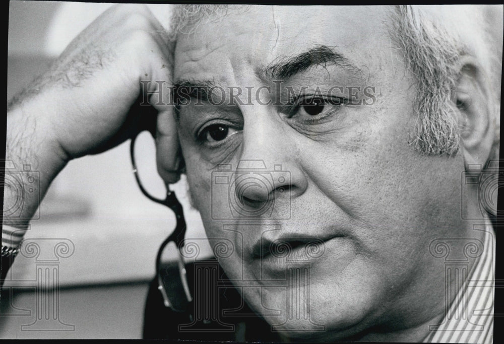 1978 Press Photo Lou Cioffi ABC's United Nations Correspondent - Historic Images