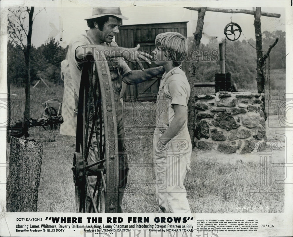 1974 Press Photo Stewart Petersen And Jack Ging - Historic Images