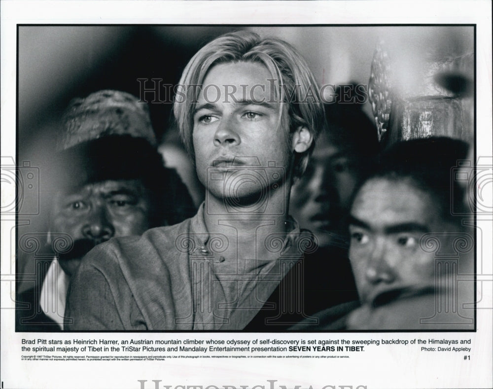 1997 Press Photo Brad Pitt - Historic Images