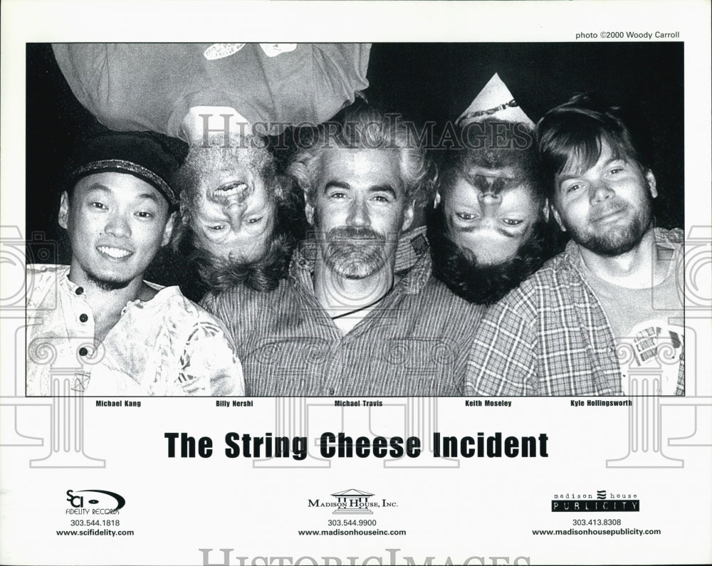 2000 Press Photo The String Cheese Incident - Historic Images