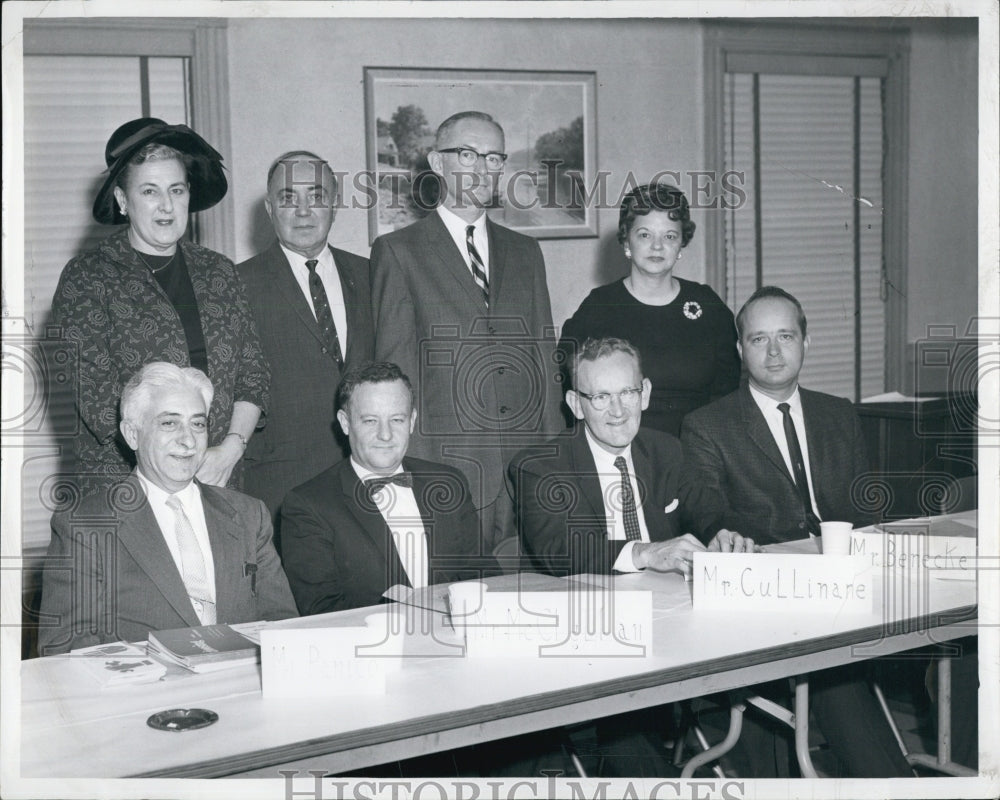 1961 Press Photo Youth Services Committee of Somerville Massachusets - Historic Images