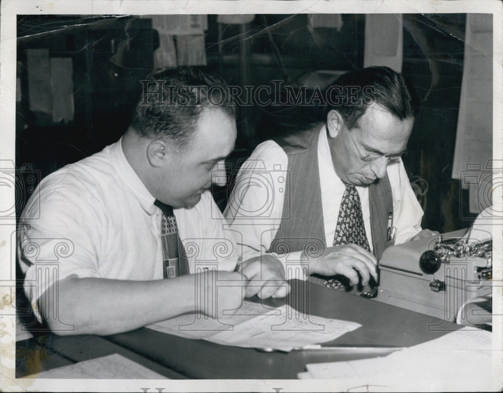 1953 Press Photo Arthur Siegel And Ciampa - Historic Images