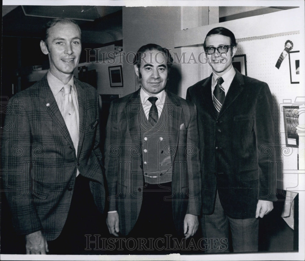 1970 Press Photo First Prize Winners In The Beth Israel Hospital Exhibit - Historic Images