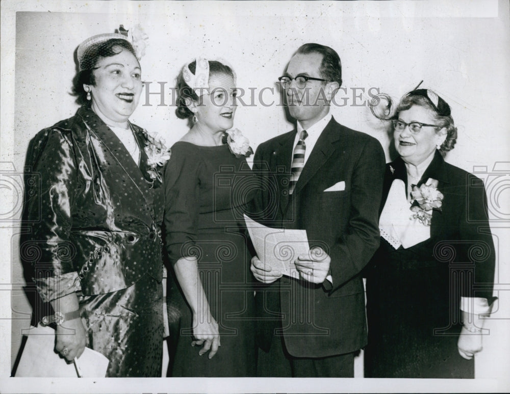 1955 N.E. Women's Division American Jewish Congress Annual Luncheon - Historic Images