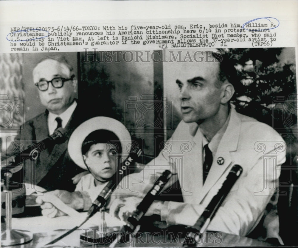 1966 Press Photo William Christensen - Historic Images