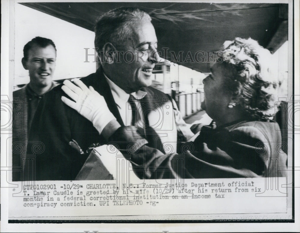 1960 Press Photo Lamar Caudle - Historic Images