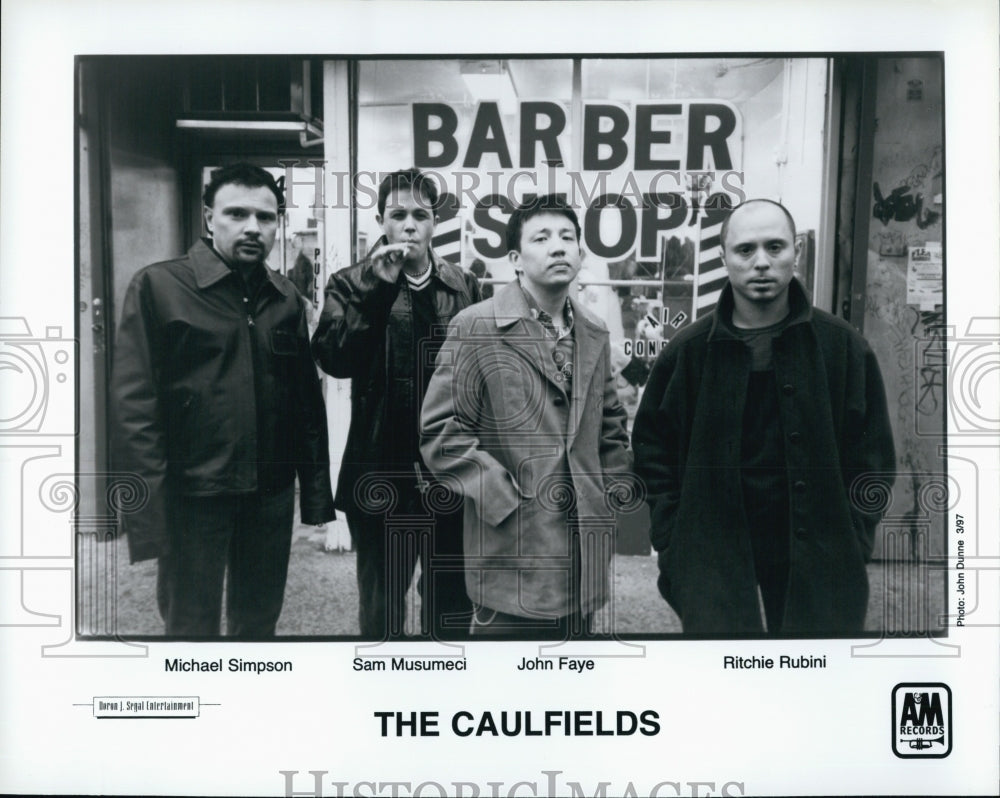 1997 Press Photo The Caulfields - Historic Images