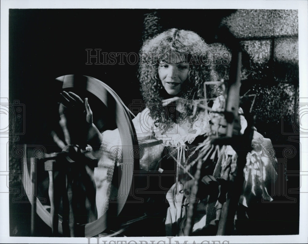 1986 Press Photo Actress Amy Irving in "Rumplestiltskin" - Historic Images