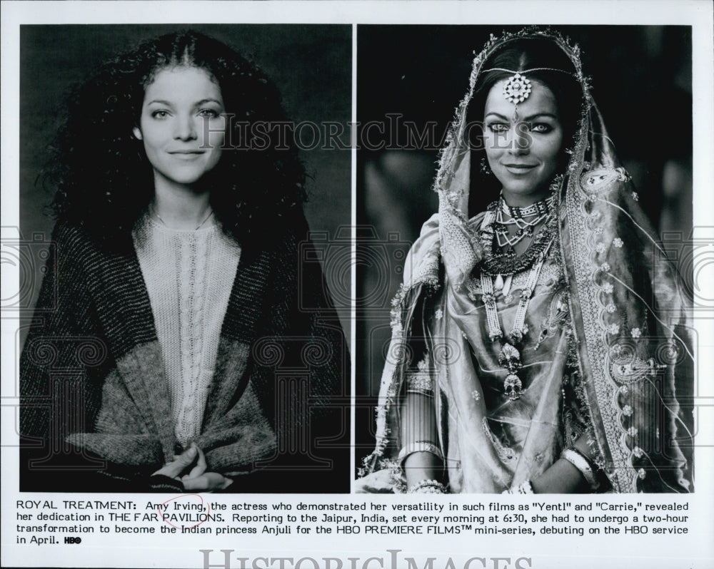 Press Photo Actress Amy Irving Starred in "Yenti" & "Carrie" - Historic Images