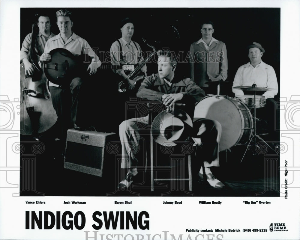 1999 Press Photo Indigo Swing - Historic Images