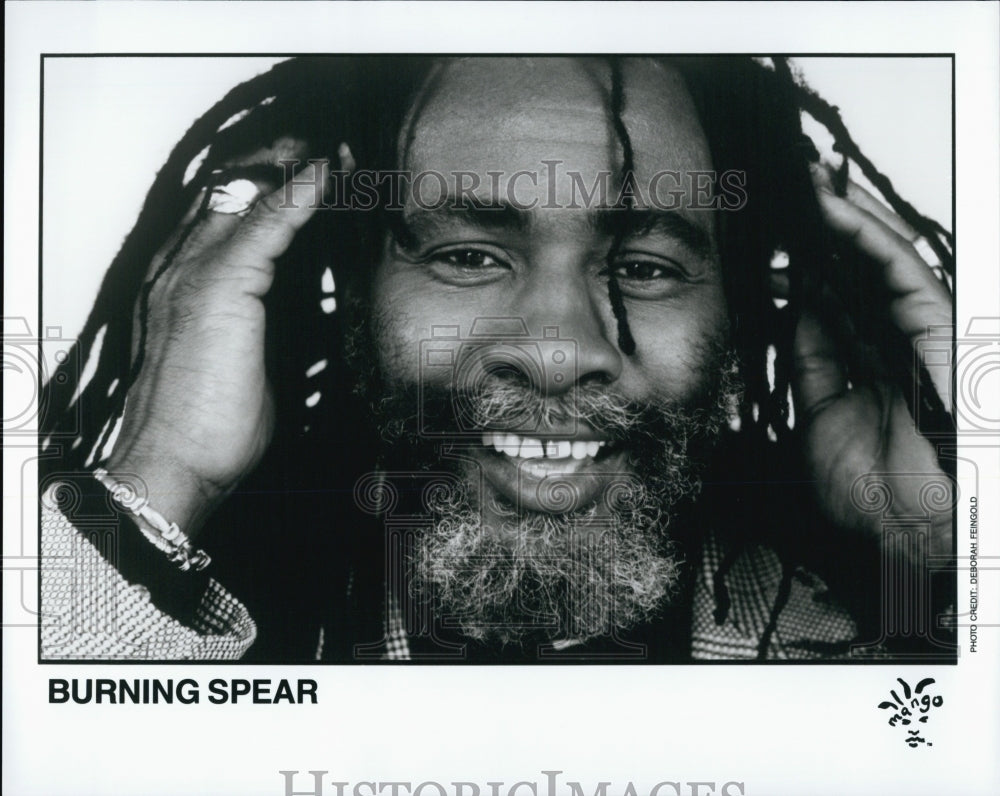 Press Photo Burning Spear - Historic Images