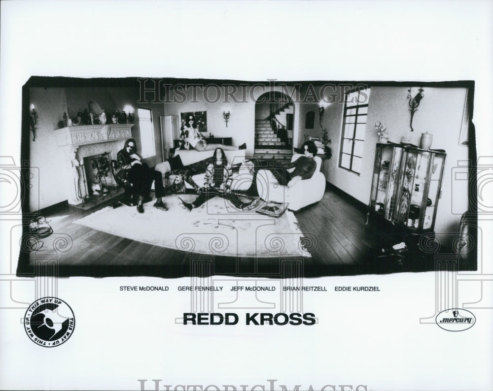 Press Photo Redd Kross Group Band Picture COPY-Steve/Gere/Jeff/Brian/Eddie - Historic Images