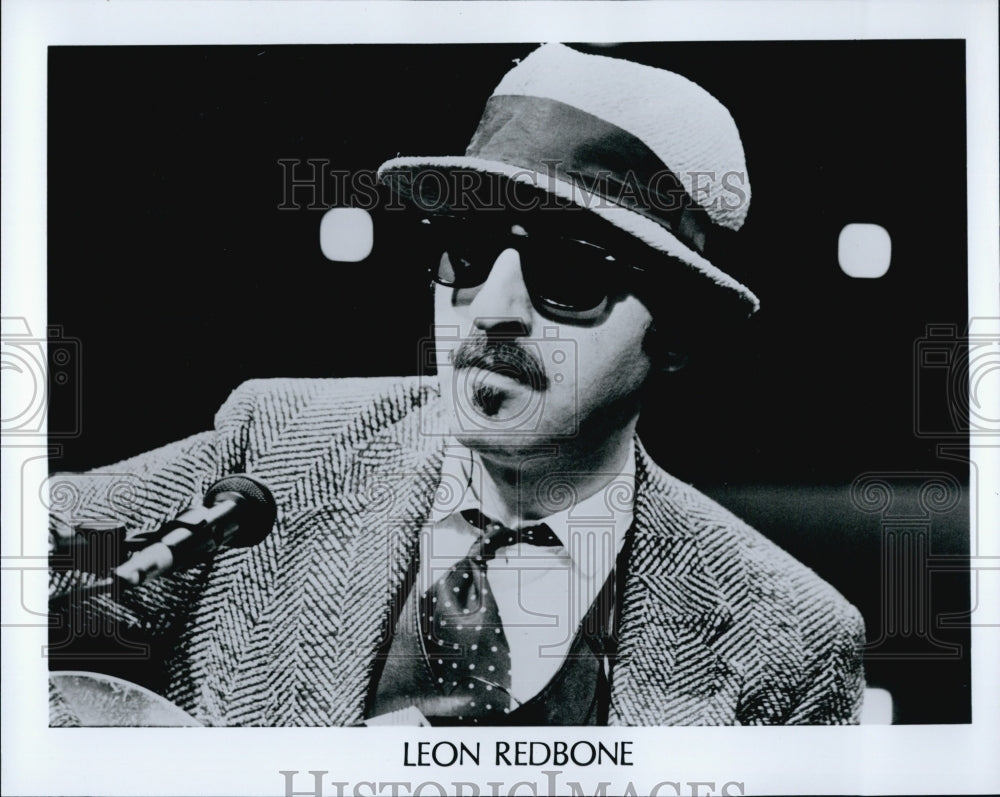 1988 Press Photo Musician Leon Redbone - Historic Images