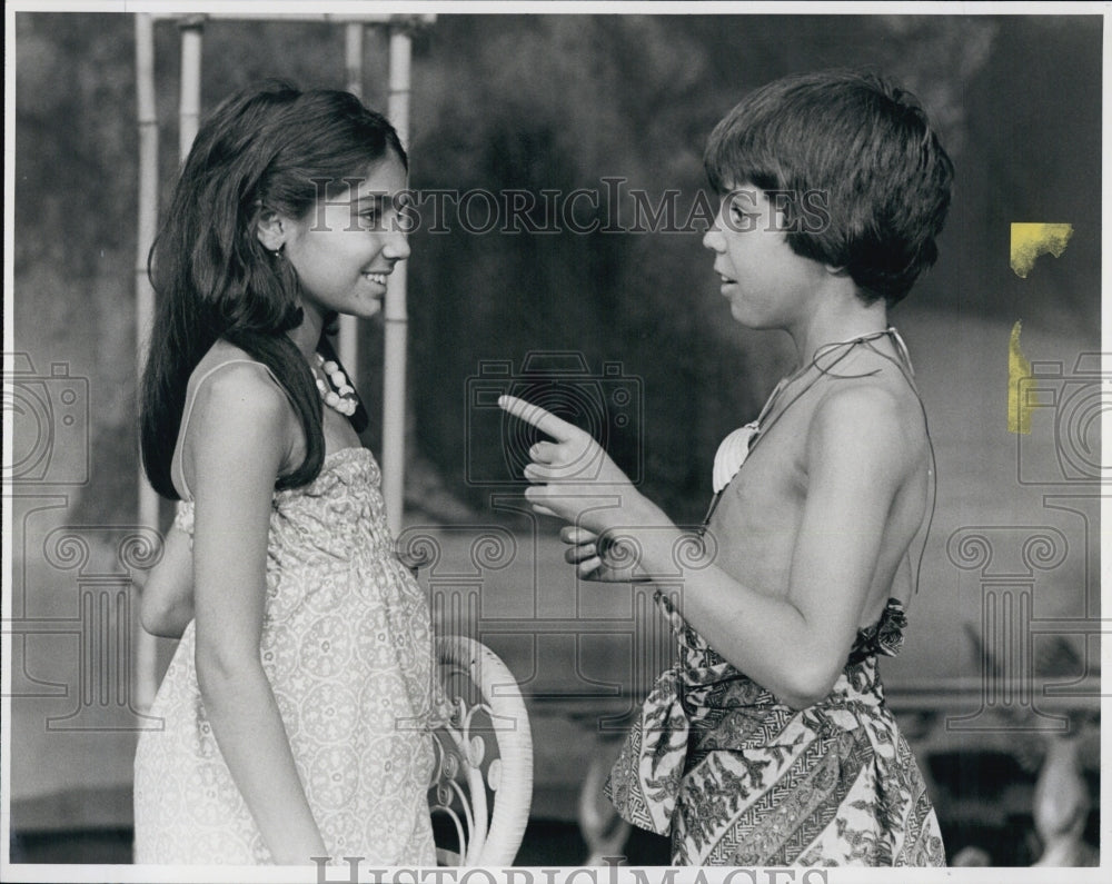 1978 Mary Nedder and John MacInnis, Actors in "South Pacific" - Historic Images